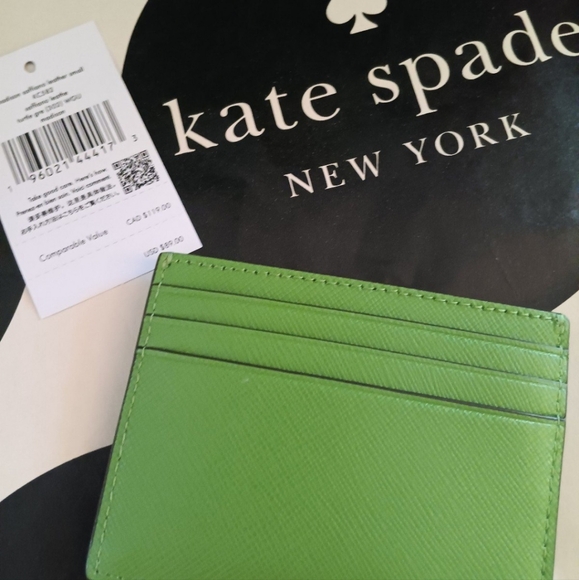 NEW! Kate Spade Madison Small Slim Card Holder - Picture 2 of 2